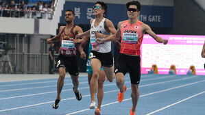 이재웅, 아시아육상선수권 남자 1,500ｍ 은메달(사진=대한육상연맹 제공, 연합뉴스)