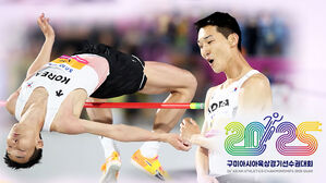 우상혁, 아시아선수권 2연패…국제대회 5연승