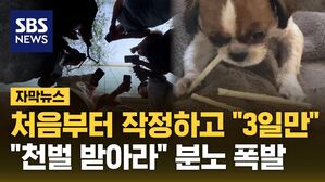 [자막뉴스] 처음부터 작정하고 "3일만"&hellip;"천벌 받아라" 분노 폭발
