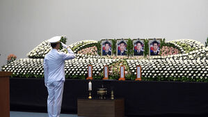 순직 장병 합동 영결식…"희생 헛되지 않게"