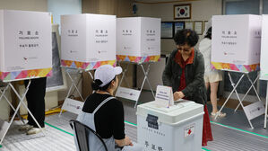 '사전투표 포함' 오후 1시 투표율 62.1%&hellip;직전 대선보다 0.8%p↑