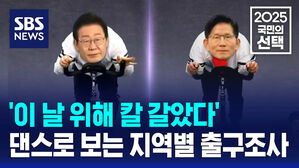 [국민의선택] 'SBS, 이날 위해 칼 갈았다'&hellip;댄스로 보는 지역별 출구조사