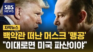 [자막뉴스] 머스크, 백악관 뜨자마자 "역겨워"&hellip;트럼프와 '돌아올 수 없는 강' 건너나