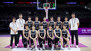 U-19 여자농구 대표팀(사진=대한민국농구협회 제공, 연합뉴스)