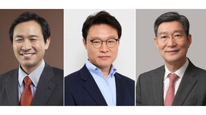 이재명 대통령은 8일 대통령실 정무, 홍보, 민정수석을 임명했다. 왼쪽부터 우상호 정무수석, 이규연 홍보소통수석, 오광수 민정수석. (사진=대통령실 제공, 연합뉴스)