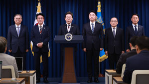 이재명 대통령이 지난 4일 서울 용산 대통령실 청사에서 새 정부 첫 인사 발표를 하고 있다. (사진=연합뉴스)