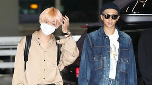 BTS RM &middot; 뷔 오늘 전역&hellip;하이브 사옥엔 '위 아 백'