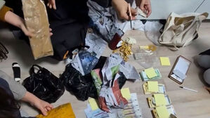 탈탈 털어도 없더니&hellip;묵직한 등산배낭에 금괴 한가득