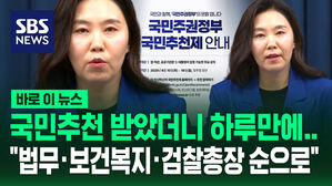 장&middot;차관 국민추천제 하루 만에 1만여 건 접수&hellip;"법무&middot;보건복지&middot;검찰총장 추천 많아" [바로이뉴스]