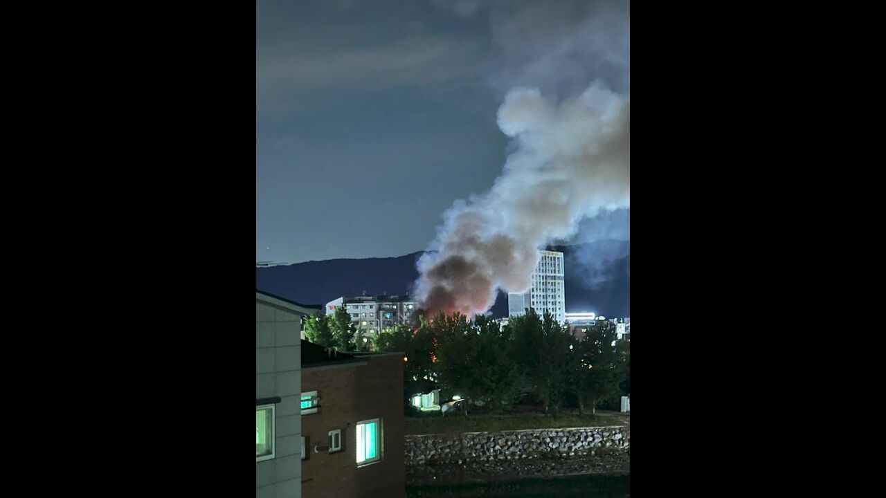 경기 광주시 상가서 화재