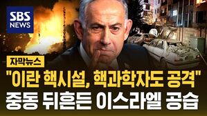 [자막뉴스] "이란 핵시설, 핵과학자도 공격" 이스라엘 네타냐후 일격에 중동 위기 최고조