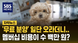 [자막뉴스] '무료 분양'이라더니&hellip;멤버십 비용으로 수백만 원 내라?
