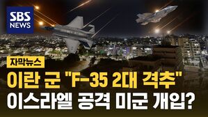 [자막뉴스] 이란 "이스라엘 F-35 전투기 2대 격추"&hellip;미군의 개입 있었나?