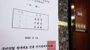 국민의힘, 오늘 신임 원내대표 선출&hellip;송언석&middot;이헌승&middot;김성원 3파전