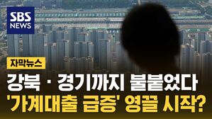 자막 가계대출 증가