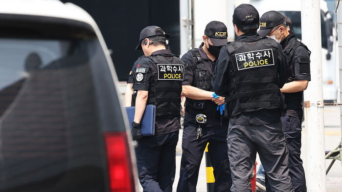 경찰·노동부, SPC삼립 시화공장 합동감식(사진=연합뉴스)