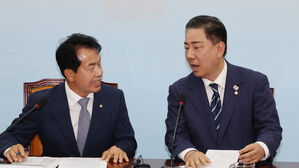 김병기, 진보&middot;개혁신당 예방&hellip;추경&middot;쟁점 법안 논의 (사진=연합뉴스)