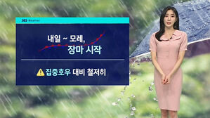 [날씨] 33도 폭염 절정…모레부터 전국 장맛비