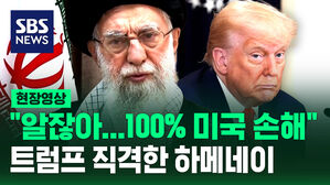 [현장영상] "알잖아&hellip;개입하면 100% 미국 손해" 하메네이, 트럼프 직격