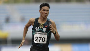 이재웅, 전국육상선수권 남자 1,500ｍ 우승(사진=대한육상연맹 제공, 연합뉴스)