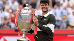 '윔블던 3연패 도전' 알카라스, 시즌 첫 잔디코트 대회 우승