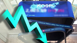 중동 불안감에 코스피 약세&hellip;한때 3,000선 무너져