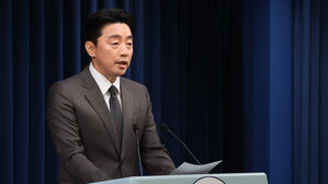 강훈식 대통령 비서실장이 23일 용산 대통령실에서 장관 후보자 지명 관련 브리핑을 하고 있다. (사진=연합뉴스)