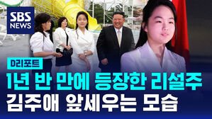 [D리포트] 북한 원산갈마관광지구 준공식&hellip;리설주 1년 반 만에 등장