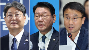 왼쪽부터 이춘석, 김교흥, 한병도(사진=연합뉴스)