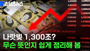 나라빚 1,300조? 무슨 뜻인지 쉽게 정리해 봄