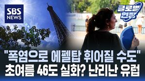 [영상] 에펠탑이 20cm 휘어질 수 있다? 유럽 강타한 '폭염 상황' 어떻길래