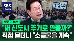 [바로이뉴스] '신도시 추가 건설' 직접 언급한 이 대통령 "소금물을 계속 마시면" 작심발언