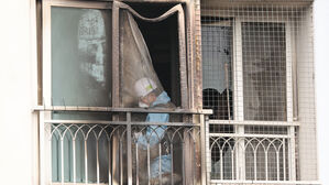 행안부, 자매 사망 부산 아파트 화재 현장 방문&hellip;"범정부 대책 마련"