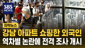 [자막뉴스] 역차별 논란에&hellip;"강남 아파트 구매 외국인들 조사"