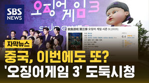 [자막뉴스] 중국, 이번에도 또?&hellip;'오징어게임3' 도둑시청