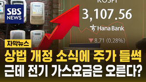 [자막뉴스] 상법 개정안이 불 지른 코스피&hellip;전기&middot;가스요금은?