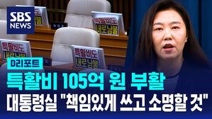 특활비 105억원 부활 대통령실 "책임있게 쓰고 소명할 것"