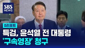[D리포트] 내란특검, 윤석열 전 대통령 '구속영장' 청구