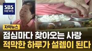 자막뉴스 도시락 안부