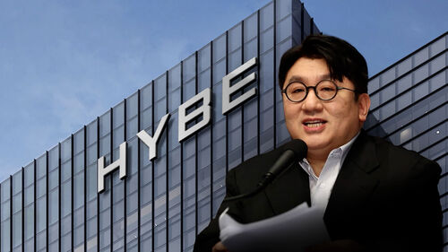 '방시혁 부정거래 수사' 경찰, 하이브 본사 등 압수수색