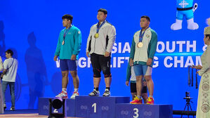 김인혁, 아시아유소년역도선수권 남자 최중량급 우승