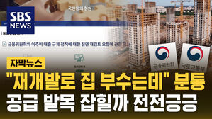 [자막뉴스] "재개발로 집 부수는데 어쩌라고" 대출 규제에 분통