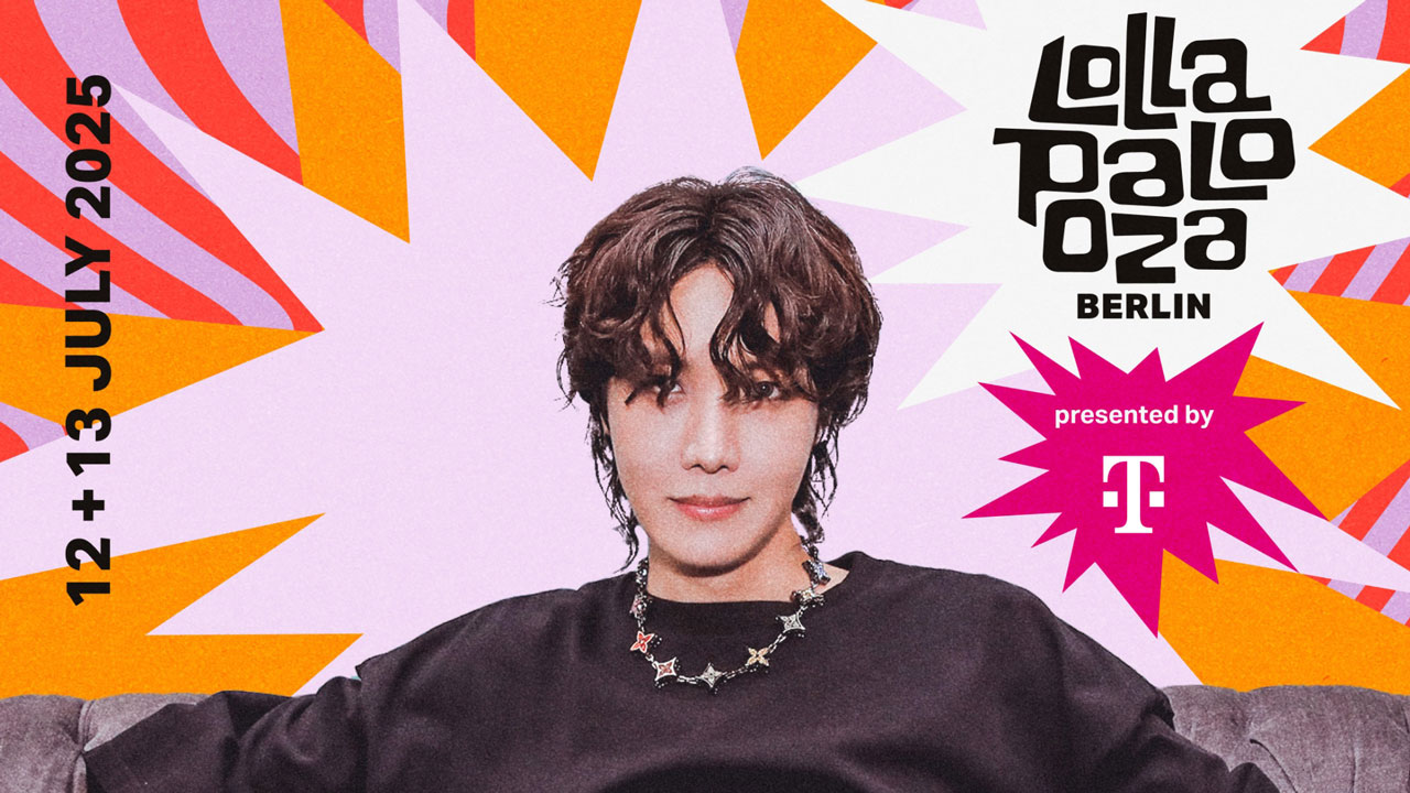 <!HS>제이홉<!HE>, 독일 '롤라팔루자' 헤드라이너…