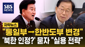 "통일부→한반도부 변경 검토"&hellip;'두 개 국가론' 위 "실용 전략" [자막뉴스]