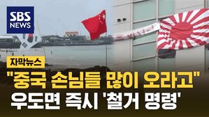 [자막뉴스] "이래서 중국인 오면 좋지 않냐"&hellip;한국 와서 오성홍기 앞에서 사진을?