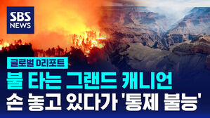 [글로벌D리포트] 손 놓고 있다가  '통제 불능'&hellip;불타는 그랜드캐니언