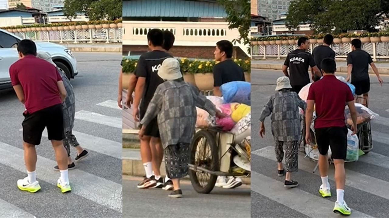  인성도 프로급  김천상무 선수들, 길에서 한 일은?