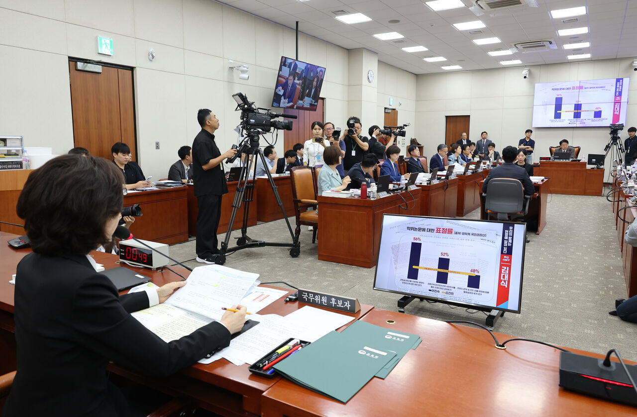 이진숙 후보 (사진=연합뉴스)