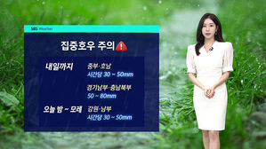 [날씨] 호우주의보 확대…서쪽 중심 큰비 예보
