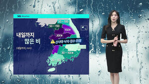 [날씨] 중부지방, 오늘 밤 고비…강한 비에 산사태·침수 주의